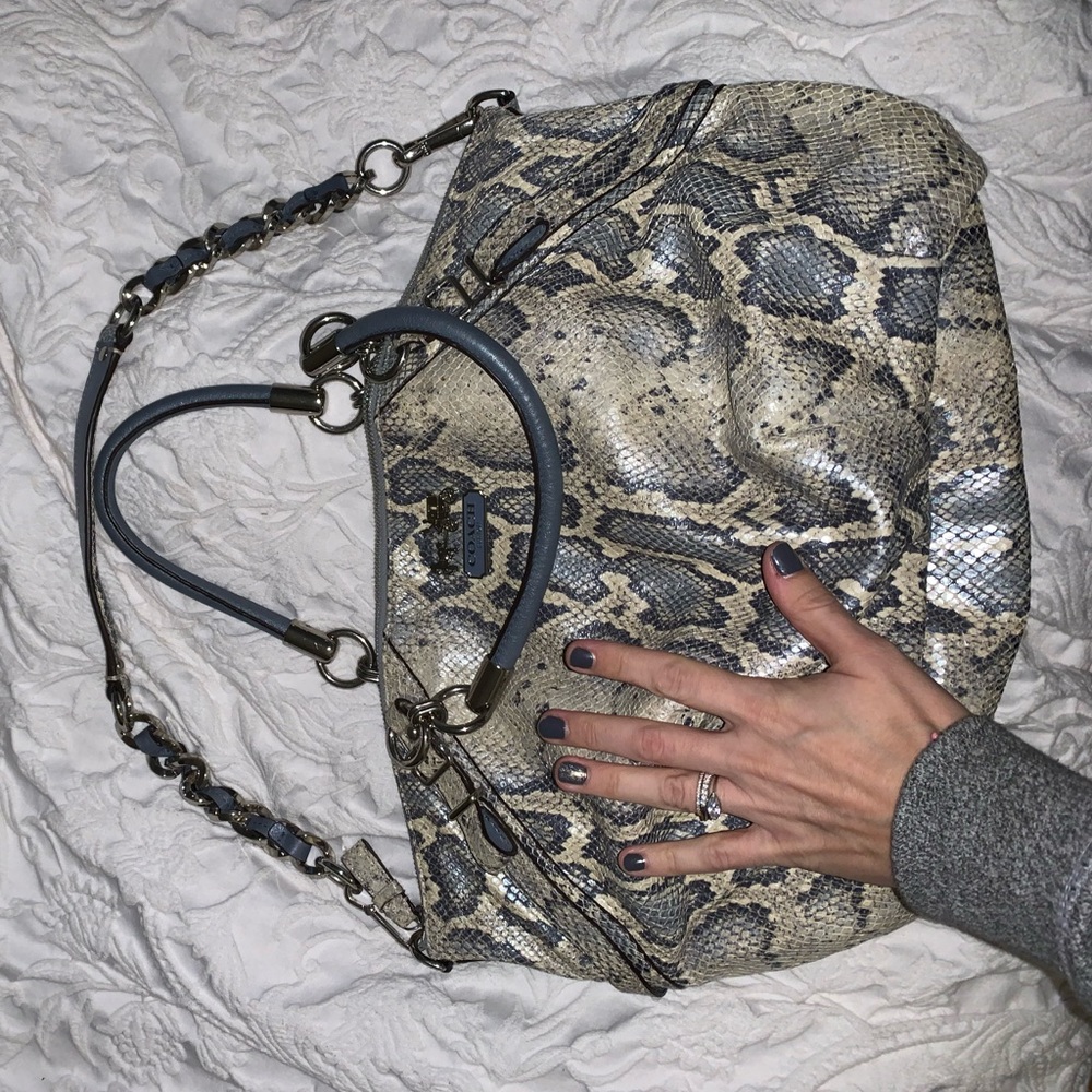 Madison Python Coach Bag - image 3